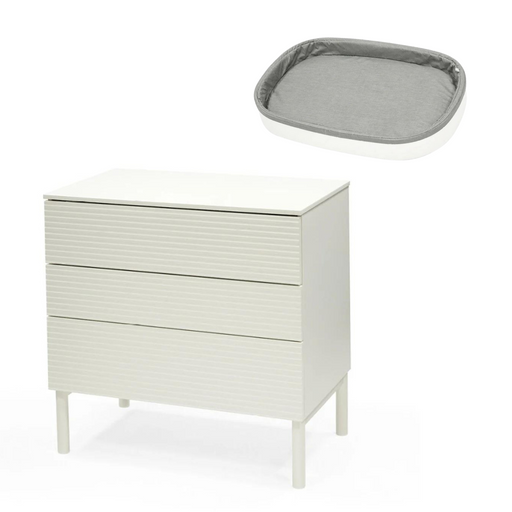 Stokke Sleepi Dresser(White) + leepi Changer(White) Bundle