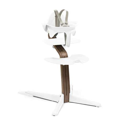 Nomi High Chair Bundle - Walnut White
