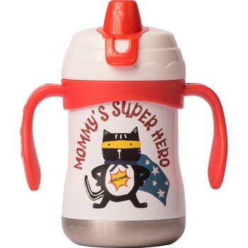 Pure Drinkware Sippy Cup Mommy's Superhero 9oz