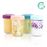 Babymoov Babybowls Hermetic Glass Storage Containers - Set of 4 (0240ML) A004313