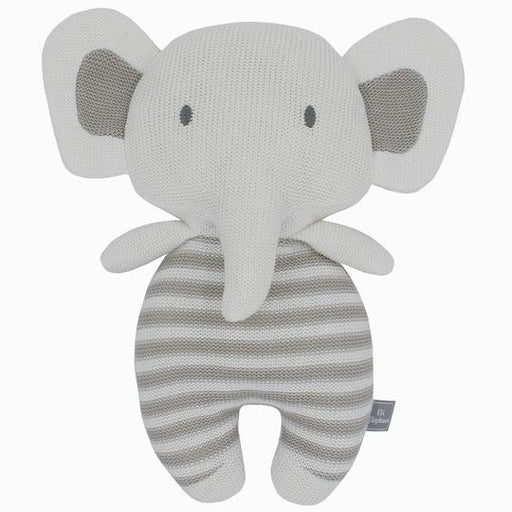 Living Textiles Cotton Knitted Toy - Eli Elephant (223146)