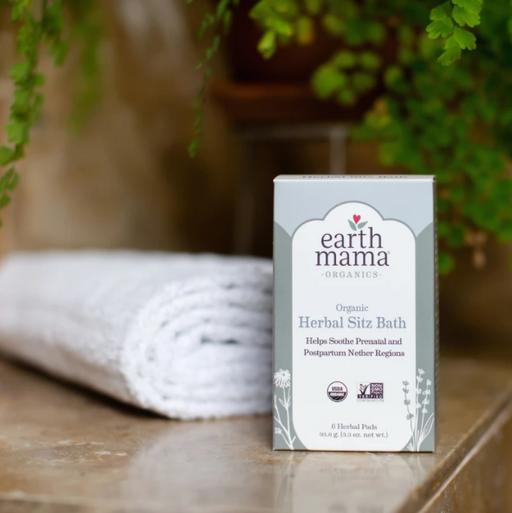 Earth Mama Organic Herbal Sitz Bath - 6 Pads