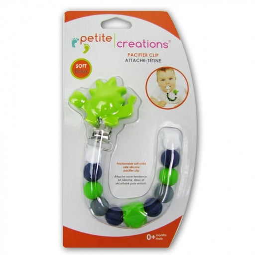 Petite Creations Silicone Pacificer Holder Dinosaur CP086