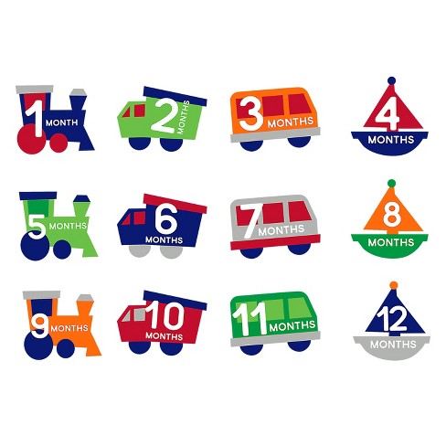 Pearhead All Aboard Belly Stickers PH-73012