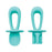 Tiny Twinkle Silicone Training Utensils - Mint