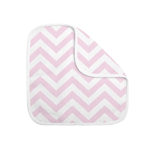 Kushies Terry Washcloth 3pk - Pink/White (A370-G04)