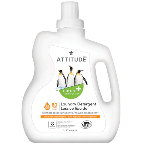 Attitude Laundry Detergent Citrus Zest 2L 137275