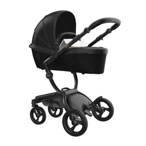Mima Xari Stroller Black Chassis+Black Seat+Sandy Beige Starter Pack Bundle