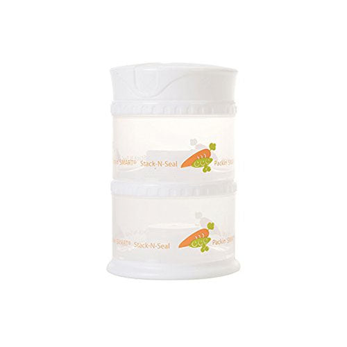 Innobaby Stacknseal Vegetable White Two Tier