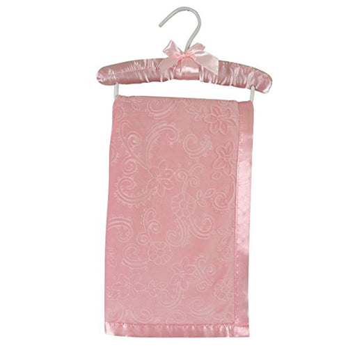 Stephan Baby Blanket Embossed Pink 031106