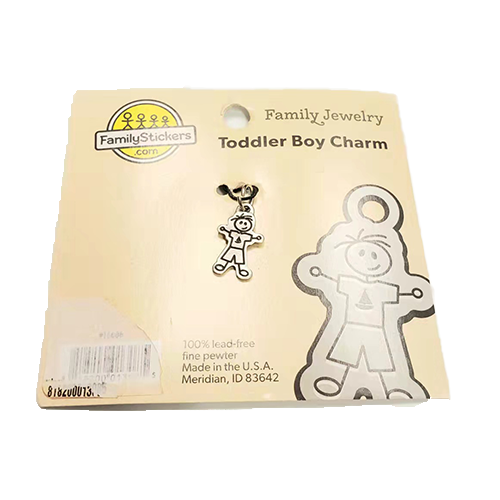 Family Sticker Family Jewelry Toddler Boy Charm