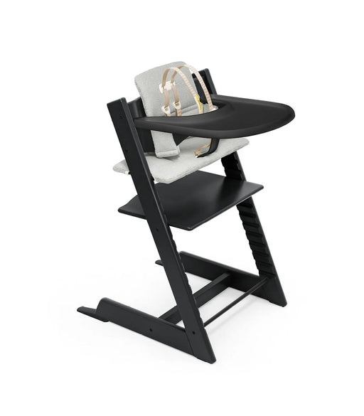 Stokke Tripp Trapp High Chair Complete - Black with Nordic Grey (578400)