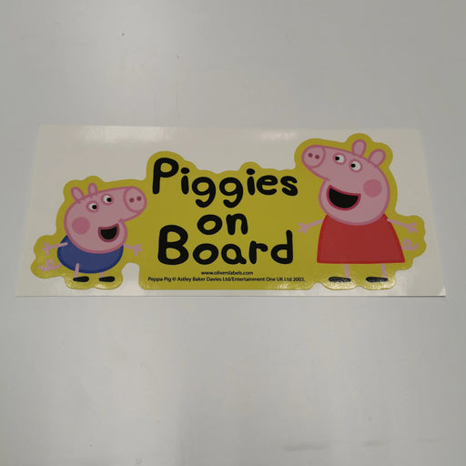 Oliver's Labels Peppa Pig Yellow