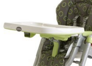 Peg Perego Replacement Complete Tray for Prima Pappa Diner (Green Bottom)