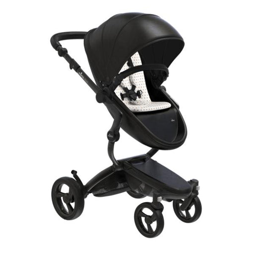 Mima Xari Stroller Black Chassis+Black Seat+Sandy Beige Starter Pack Bundle