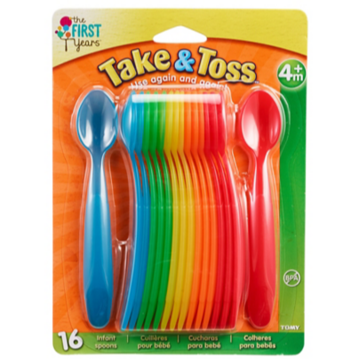 The First Years Take & Toss Infant Spoon 16pcs