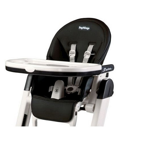 Peg Perego Siesta High Chair Replacement Seat Cushion - Licorice (Without Harness)