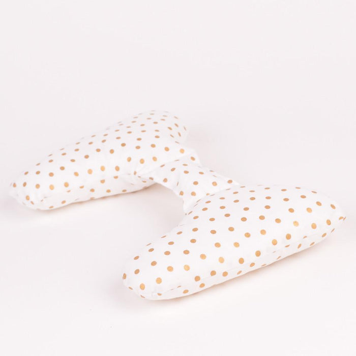 Ellie Earsrr Pillow Gold Dots