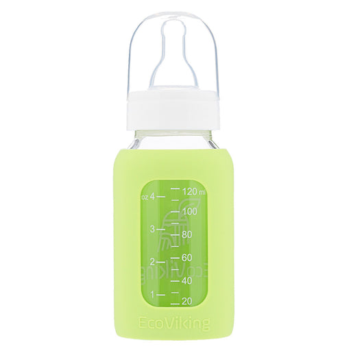 EcoViking Bottle Glass Green 120ml 0+