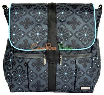 JJ Cole Backpack Diaper Bag in Blue Flare - CanaBee Baby