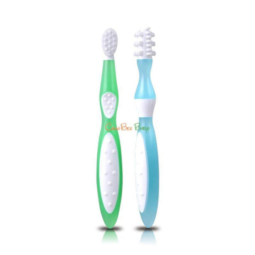 Kidsme First Toothbrush Set - Green & Blue - CanaBee Baby