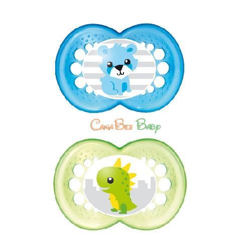 MAM Animals Pacifier 6m+ (Assorted) - CanaBee Baby