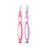 Kidsme First Toothbrush Set - Pink & Purple - CanaBee Baby