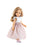 Paola Reina Las Amigas Doll - Clara w/ White & Pink Dress w/ Pale Pink Shoes