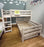 FLEXA CLASSIC Semi-High Bed Combo White Washed (Markham Floormodel/ In Store PICK UP ONLY) )