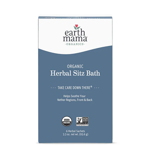 Earth Mama Organic Herbal Sitz Bath - 6 Pads(Exp:2025-01)
