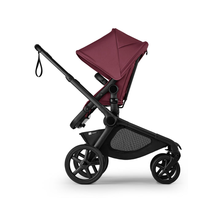 Bugaboo Kangaroo Stroller Complete - Black/Dark Cherry