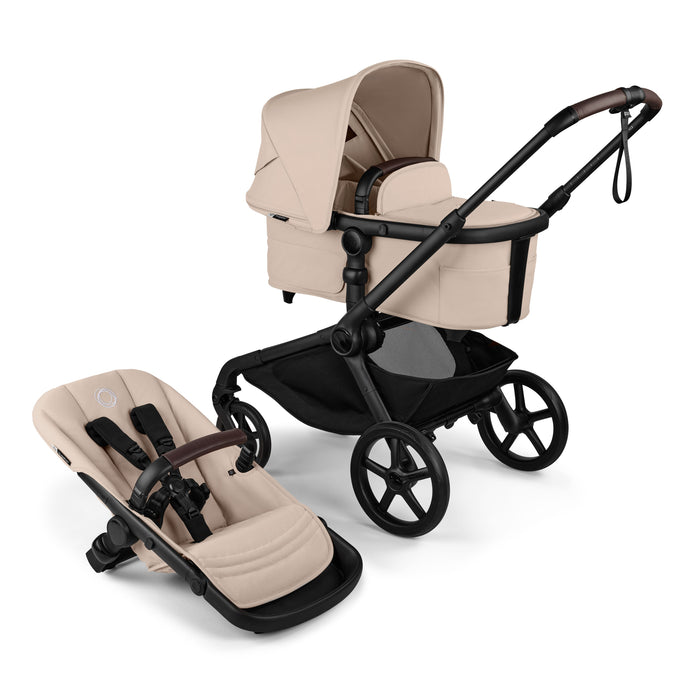 Bugaboo Kangaroo Stroller Complete - Black/Desert Taupe