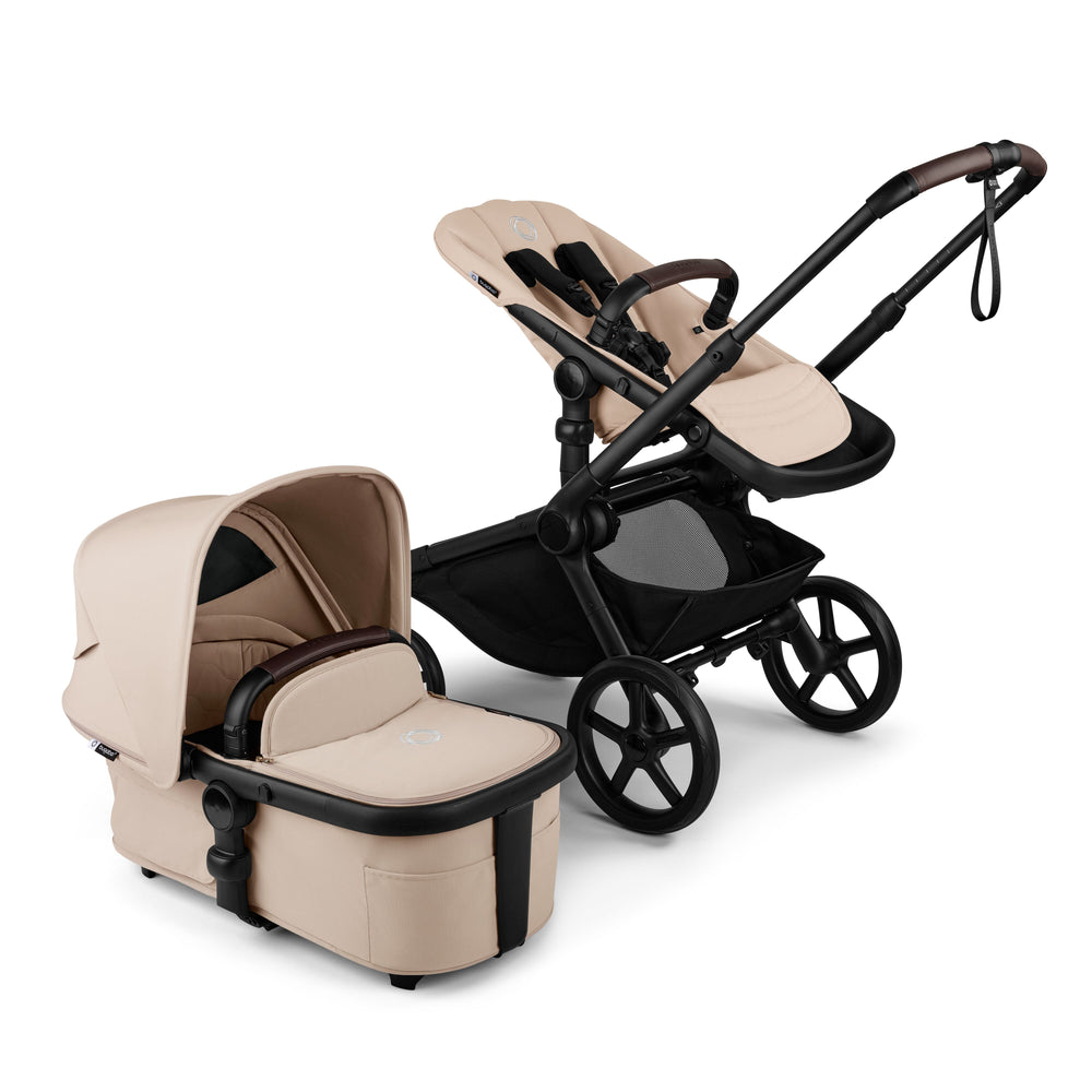 Bugaboo Kangaroo Stroller Complete - Black/Desert Taupe