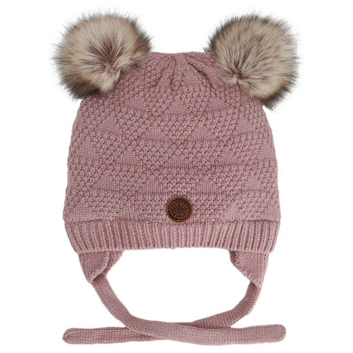 Calikids Knit Soft Touch Hat - Rose Cendre