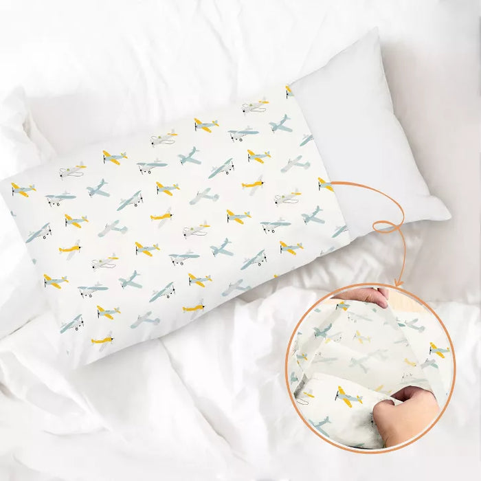 KeaBabies Jumbo Toddler Pillow - Plane
