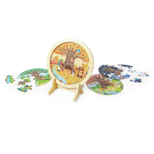 Hape FF-4 Seasons Layer Puzzle E1653