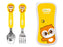 Edison Friends Spoon&Fork Case Set - Owl