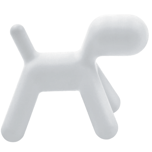  MAGIS DESIGN PUPPY ABSTRACT DOG WHITE MEDIUM 1735C