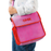 Omielife Insulated Nylon Lunch Tote - Pink