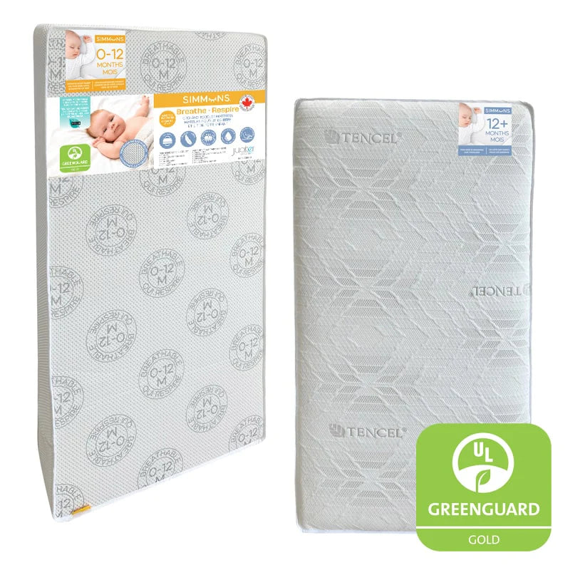 Kidiway kidicomfort tencel shop 2 stage crib mattress