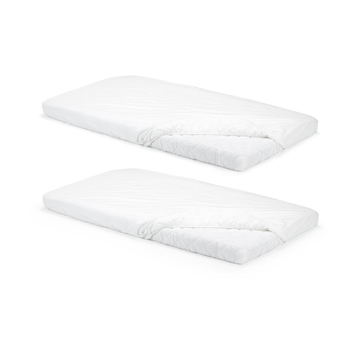 Stokke Home Bed Fitted Sheet 2pc - White