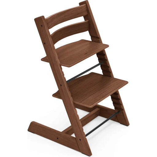 Stokke Tripp Trapp Chair - Oak Walnut Brown