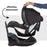 Diono Quantum4 3-in-1 Travel System - Black Jet