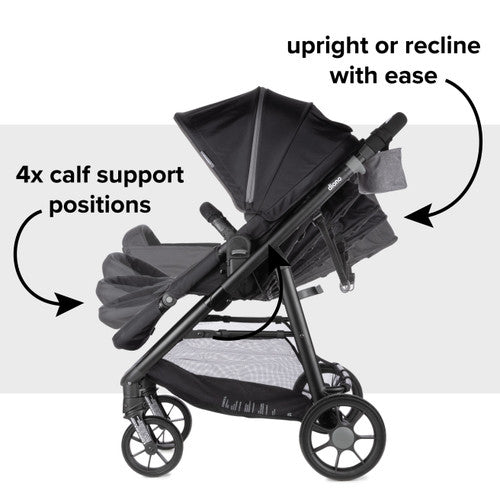 Diono Quantum4 3-in-1 Travel System - Black Jet