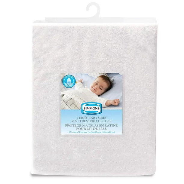 Simmons Terry Baby Crib Mattress Protector