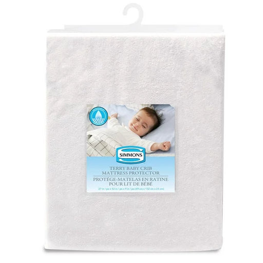 Simmons Terry Baby Crib Mattress Protector