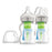 Dr. Brown's Anti-Colic Options+ Wide Neck Glass Baby Bottles 150ml/5oz 2pk