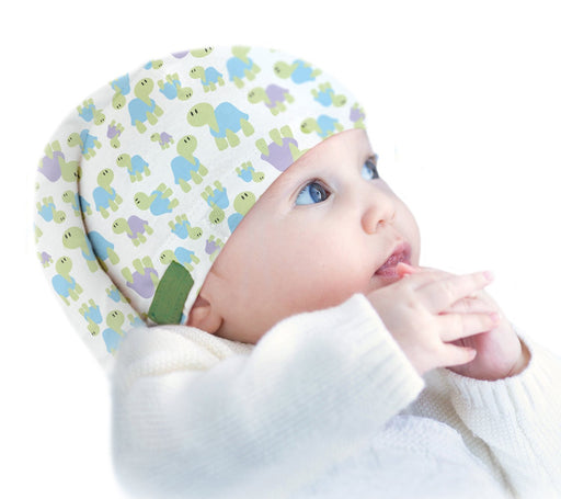 Tortle Turtle Adjustable Head Repositioning Beanie Tortle Turtle Adjustable Head Repositioning Beanie (0-2 months/ 5-10 lbs./ 13-15” head circumference)