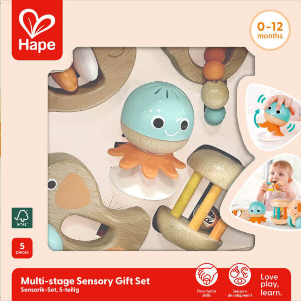 Hape Multi-Stage Sensory Gift Set E0125