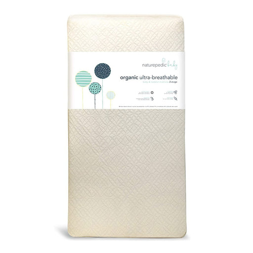 Naturepedic MC47C 2-Stage Organic Breathable Ultra Baby Crib Mattress -  (STORE PICK UP ONLY)
